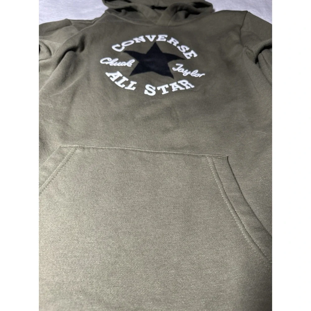 Converse Green Hoodie Youth XL Gently Used